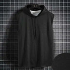 Men Tie Collar Hooded