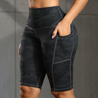 Women Solid Yoga Shorts