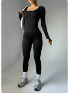 Women's one-piece yoga suit