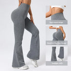 Waist Yoga Flared Pants