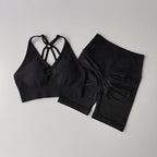 2 Pcs Yoga Sets Women