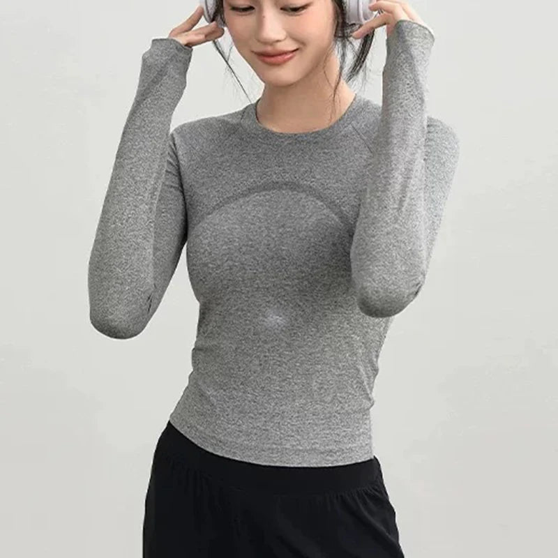 Women's round Neck Fitness