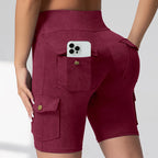 1/3 PCS Washed Print Work Pocket