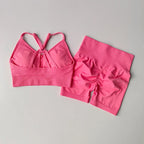 2 Pcs Yoga Sets Women