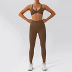 2PCS Yoga Suit Sports Set Women