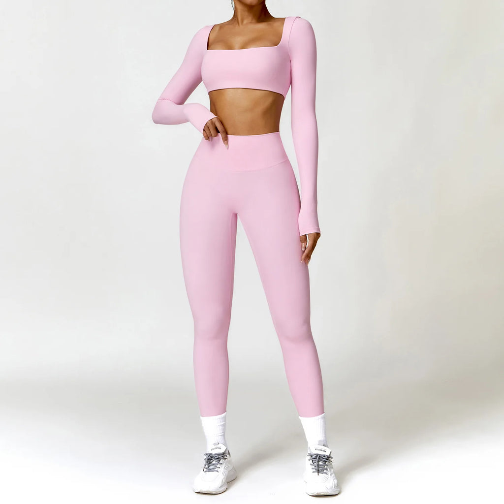2PCS Yoga Suit Sports Set Women
