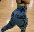 Women Gym Tie Dye Leggings
