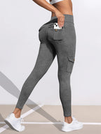 1/3 PCS Washed Print Work Pocket