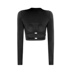 Women's Cutout Back Yoga Top