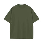 230G M-5XL Solid T Shirt