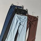 Women's Cross Waist Flare Pants