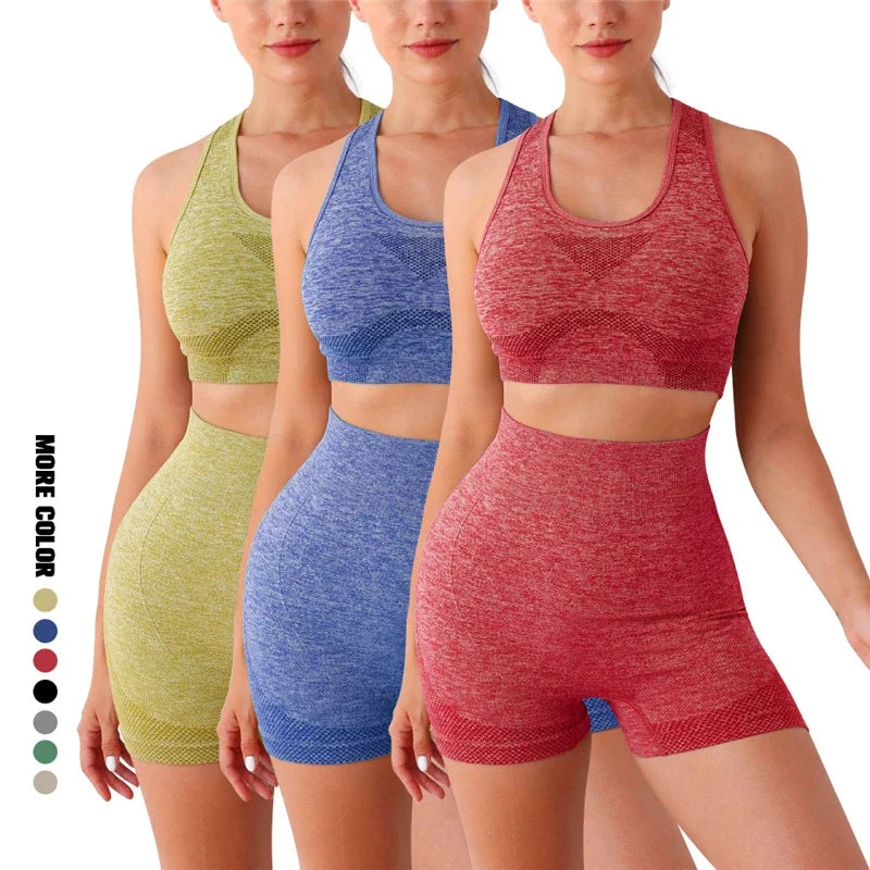 2PCS Seamless Women Yoga