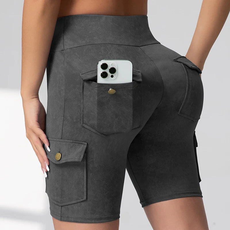 1/3 PCS Washed Print Work Pocket