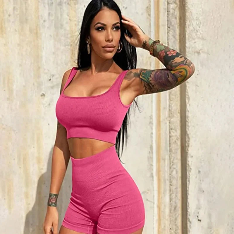 Women's 2-Piece Ribbed