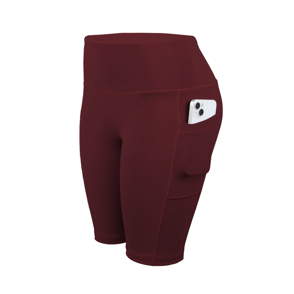 Women Solid Yoga Shorts