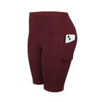 Women Solid Yoga Shorts