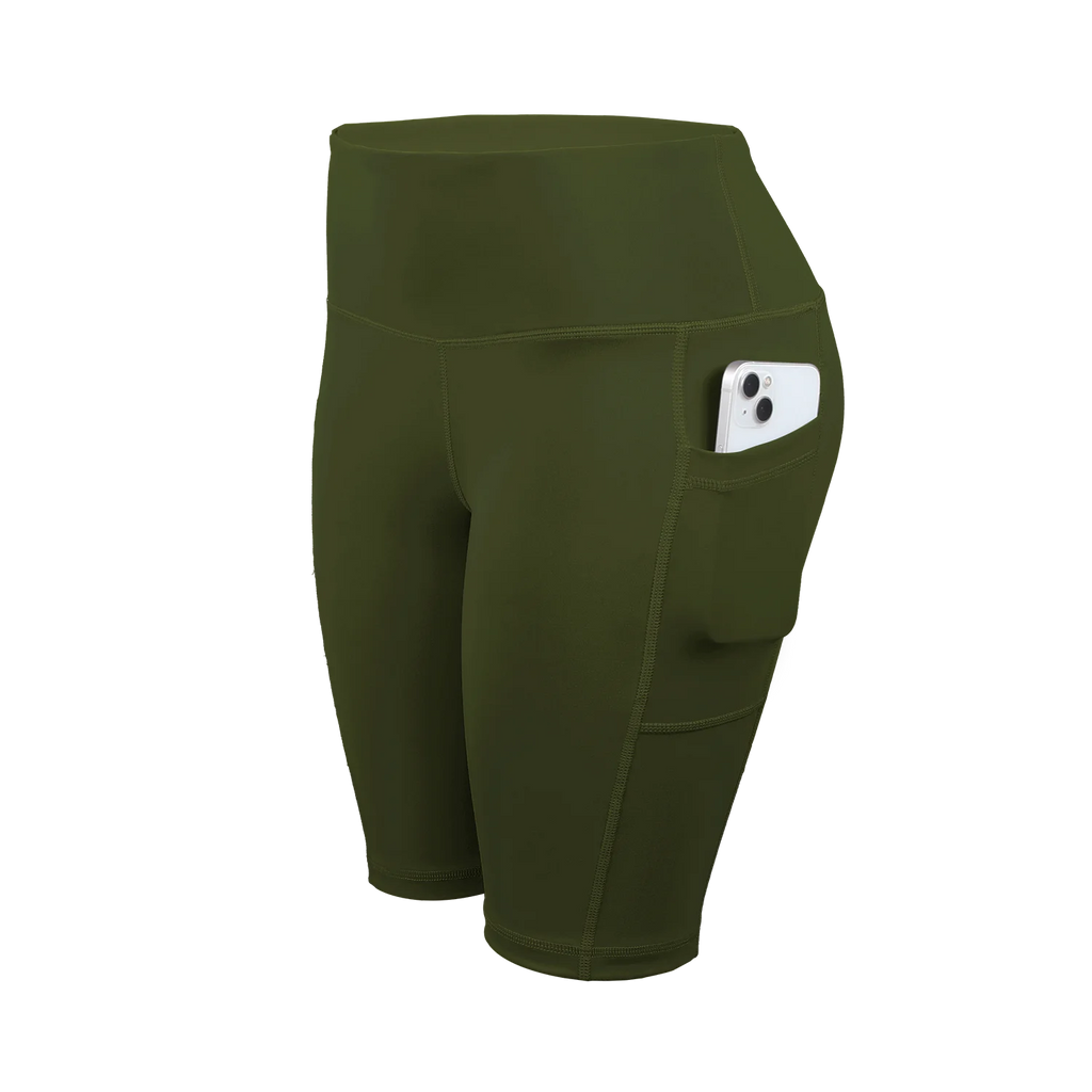 Women Solid Yoga Shorts