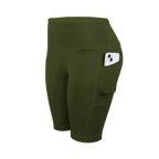 Women Solid Yoga Shorts