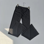 Women's Cross Waist Flare Pants