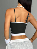 Back sports vest for women's