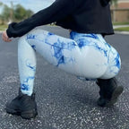 Women Gym Tie Dye Leggings