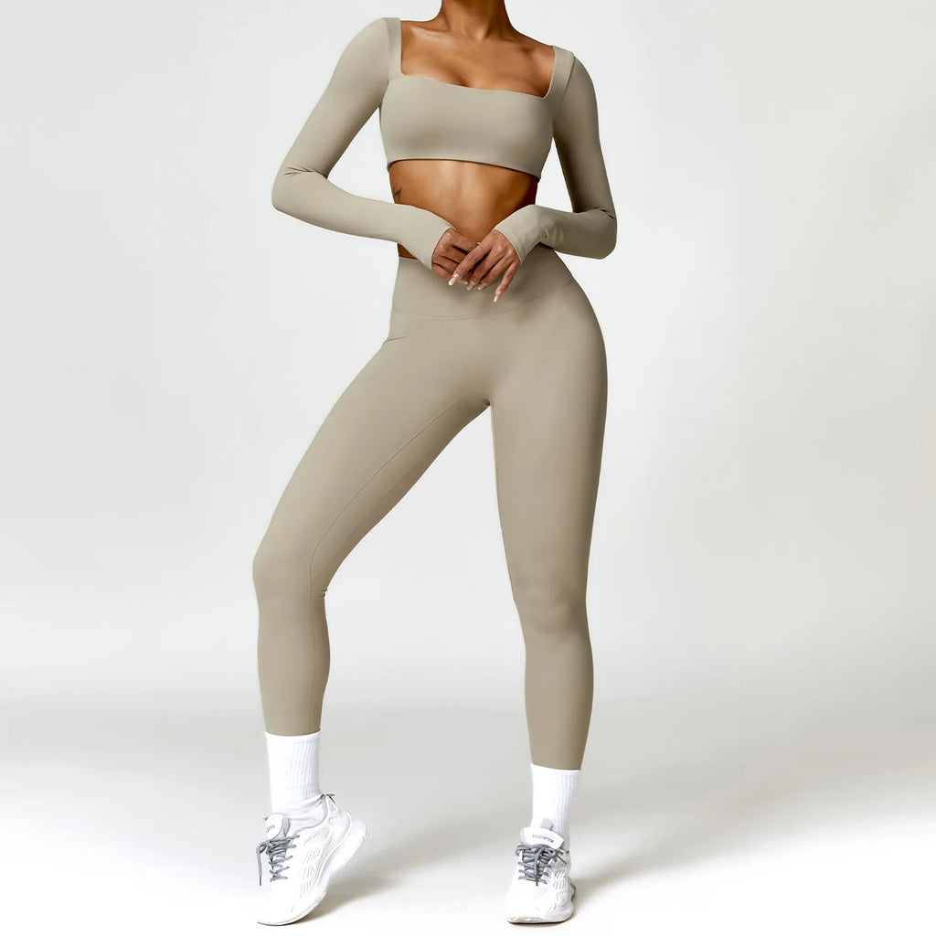 2PCS Yoga Suit Sports Set Women