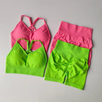 2 Pcs Yoga Sets Women