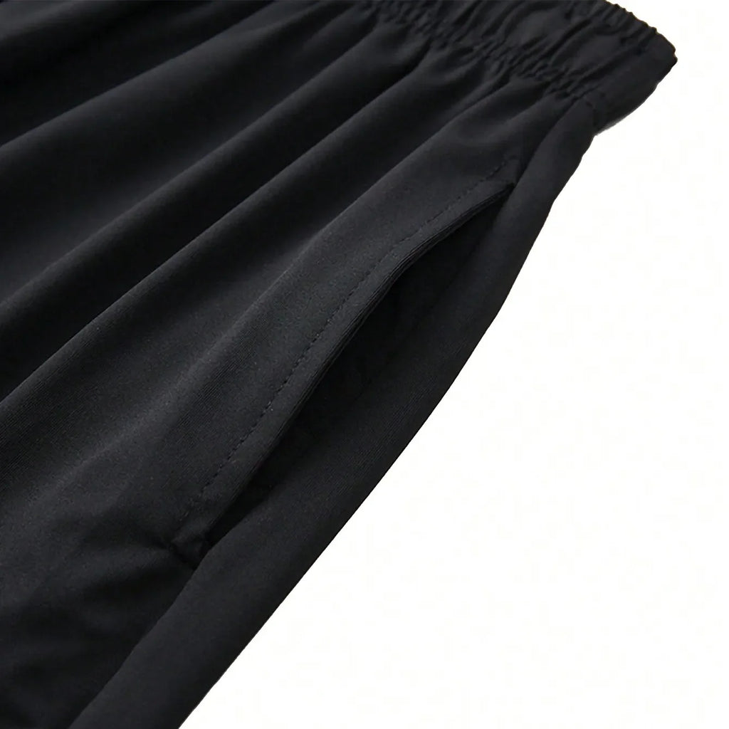 Men 2 in 1 Running Pants