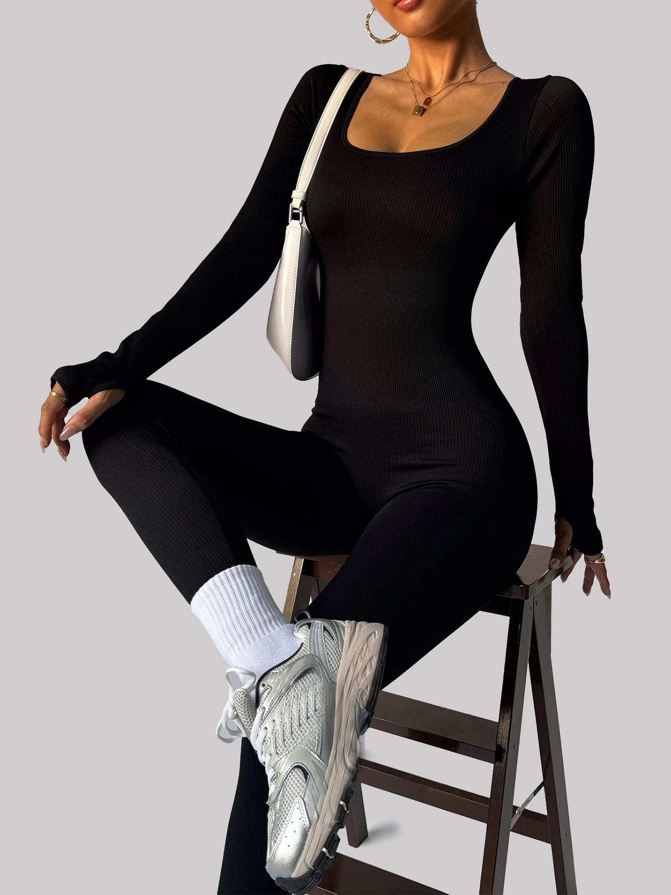Women's one-piece yoga suit