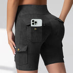 1/3 PCS Washed Print Work Pocket