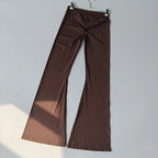 Women's Cross Waist Flare Pants