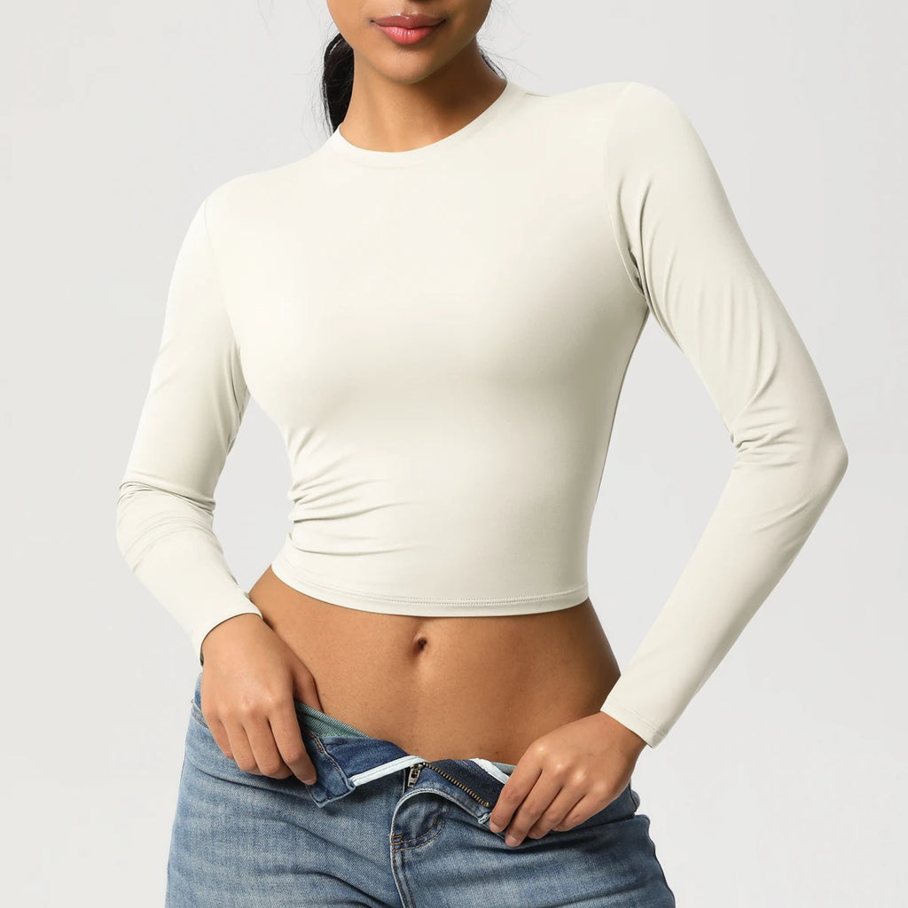 Women's Solid Color Nylon