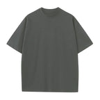230G M-5XL Solid T Shirt