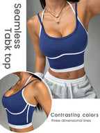 Back sports vest for women's