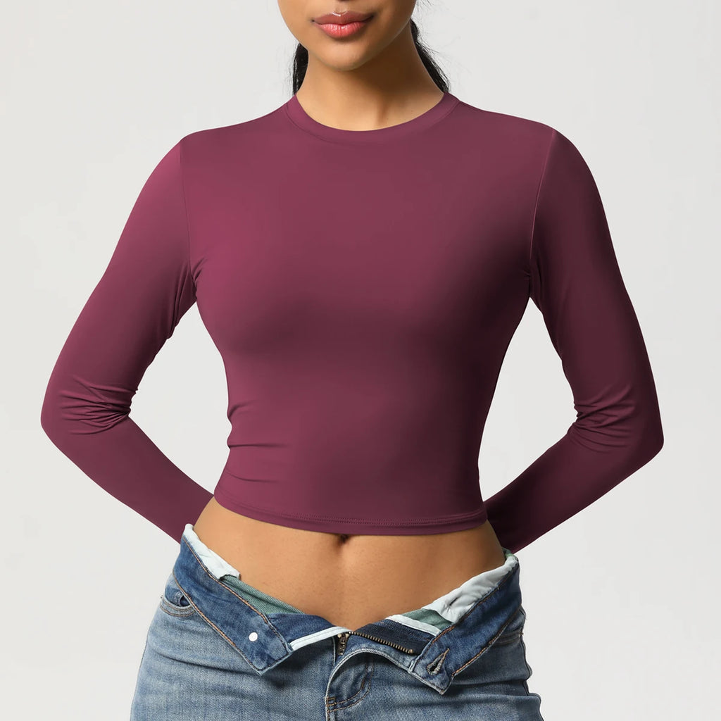 Women's Solid Color Nylon