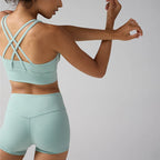 2 Pieces Solid Color Women