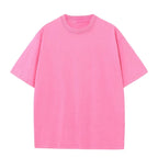 230G M-5XL Solid T Shirt